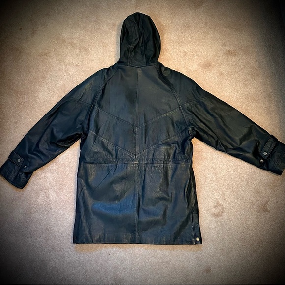 IOU Leather Collection Men’s Coat - Picture 13 of 13